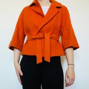 Michael Kors 3/4 Sleeve Wool Jacket Size Small